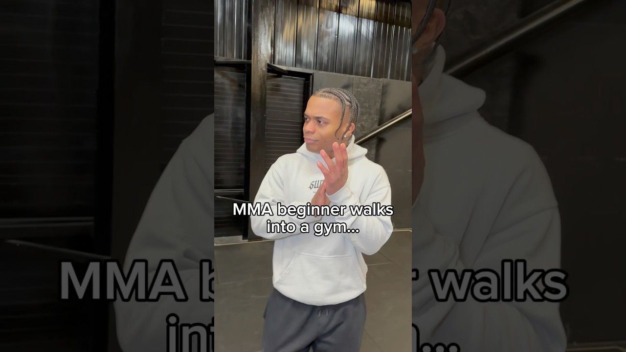 beginner walks into an MMA gym&hellip;