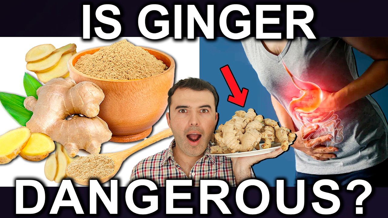 GINGER DANGER! 4 Risks & When to AVOID It to Protect Your Health Aspirin, Blood Pressure