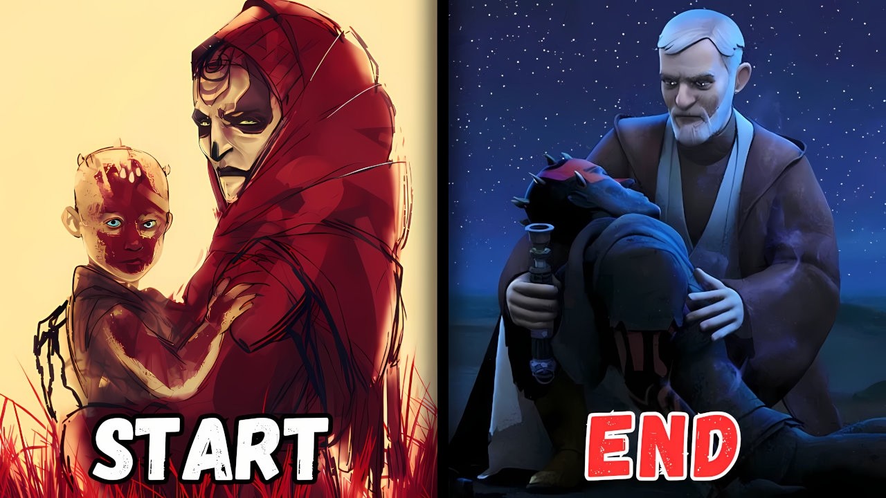 A Timeline of Darth Maul's Life (By Age)