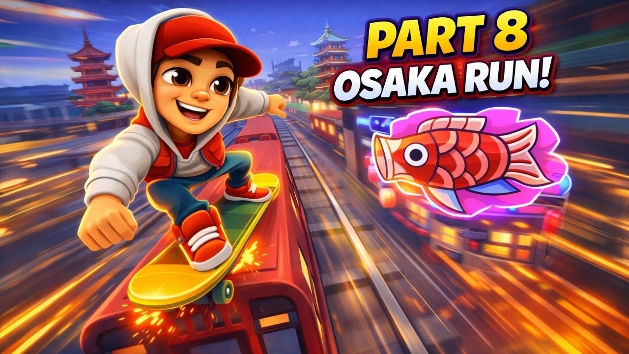 Subway Surfers World Tour: Osaka gameplay walkthrough part 8 -