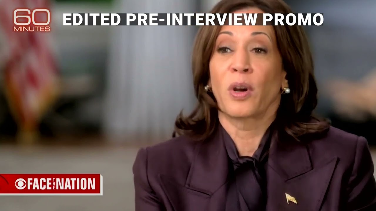 How 60 Minutes Cleaned Up Kamala's Word Salad