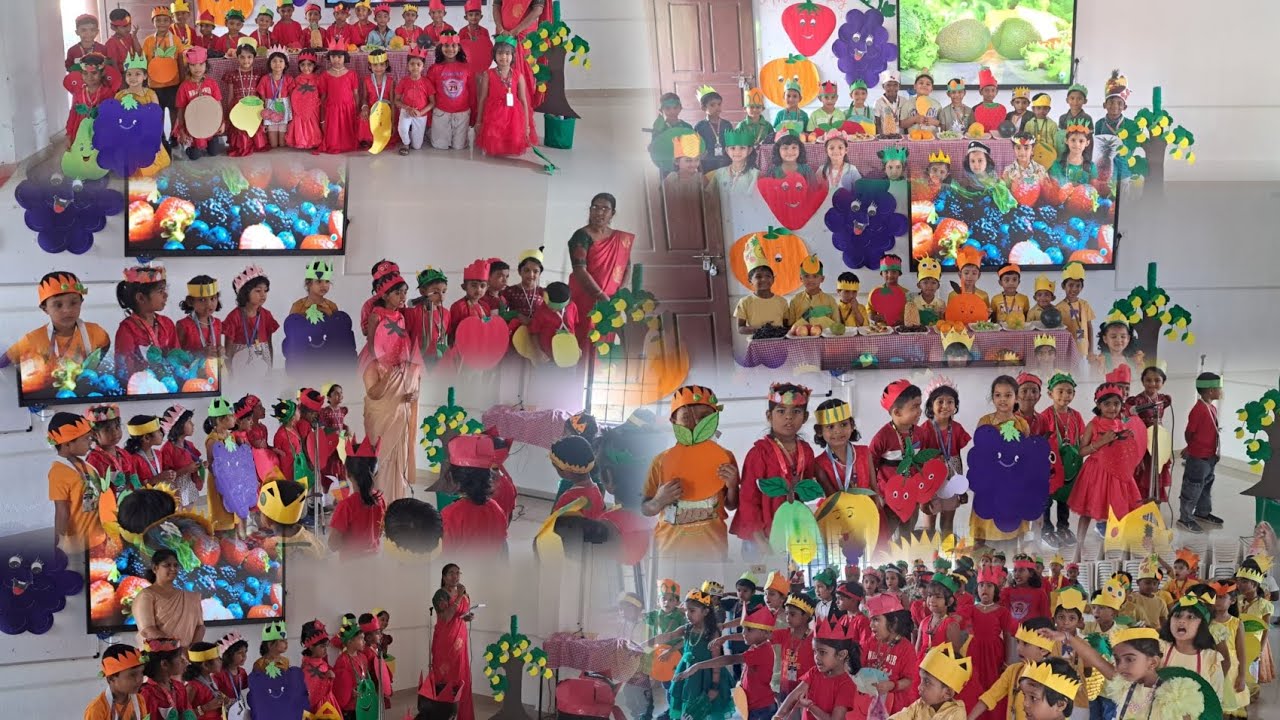 UKG FRUITS DAY ||TALENT PUBLIC SCHOOL ||ASOKAPURAM ||2025-2026 