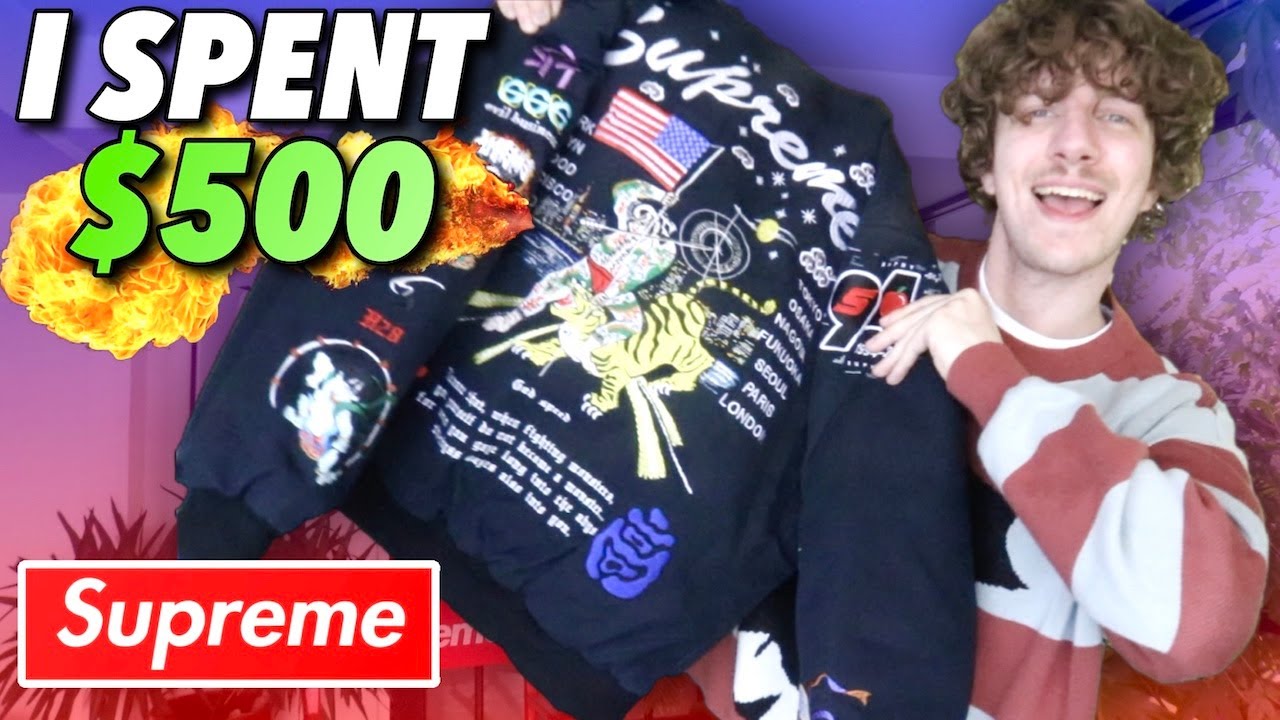 I Spent $500 on This CRAZY Supreme Jacket!