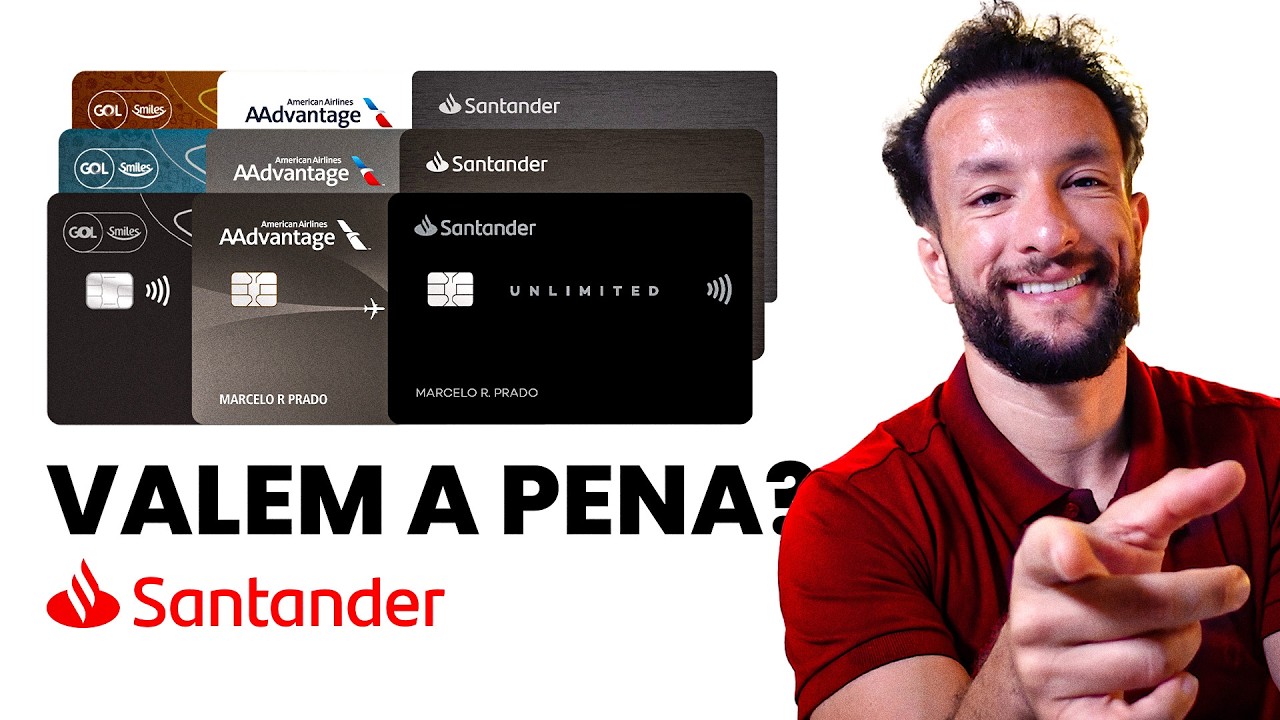 Quais os MELHORES CARTÕES do banco Santander [Review completo]