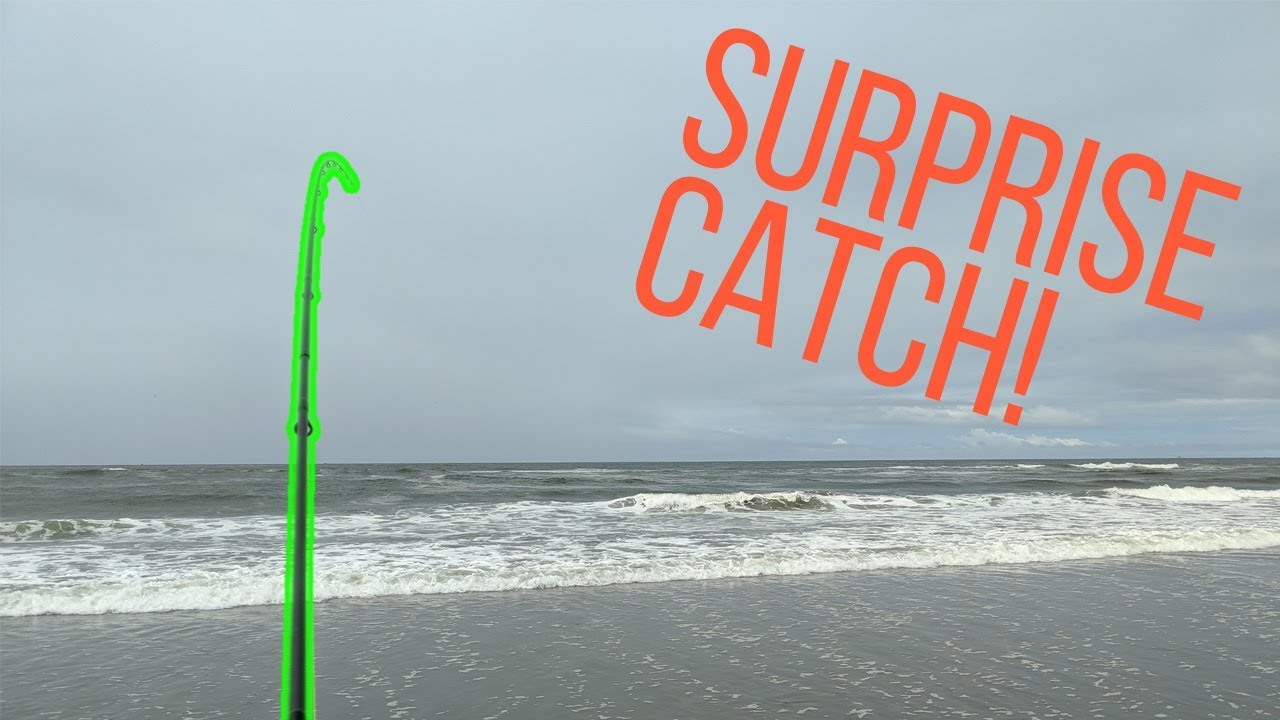 Oregon Coast Surf Fishing - SURPRISE CATCH!