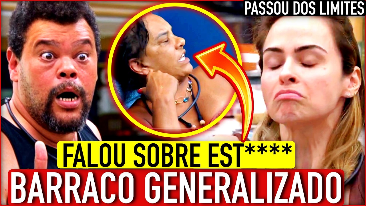 🚨😱URGENTE: O PIOR BARRACO DO BBB26 AGORA!! Babu SURTA com Ana Paula; Jonas DETONA Milena; GRITO e +