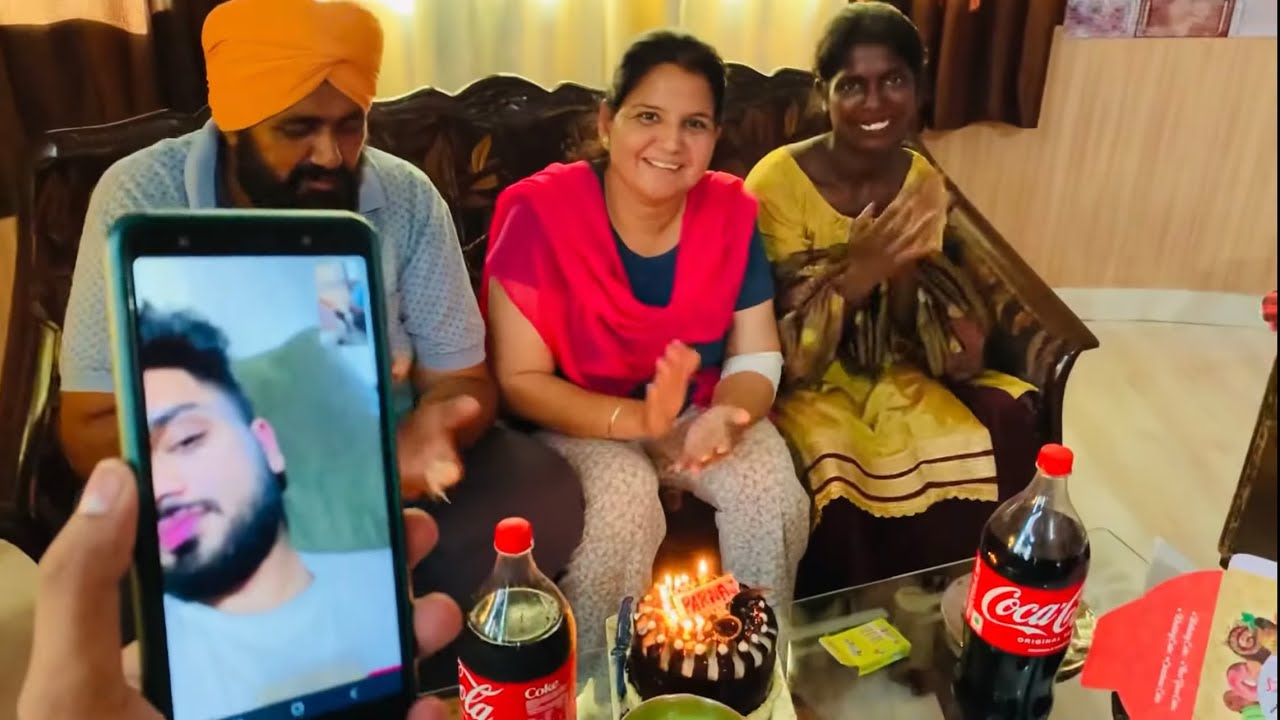 raju didi ne kiya parnaj ka birthday celebrate ||😍😍￼|| raju didi and parnaj randhawa vlogs
