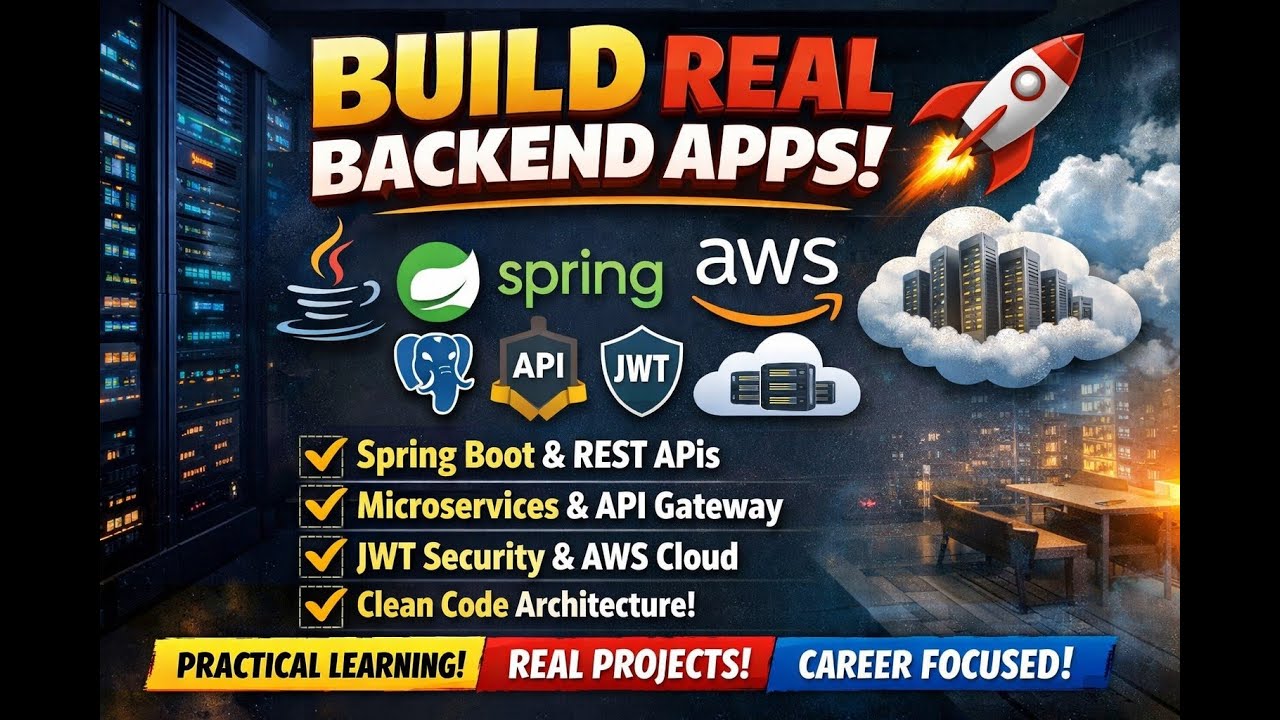 Spring Boot Complete Roadmap | Java to Microservices & AWS (Real Project)
