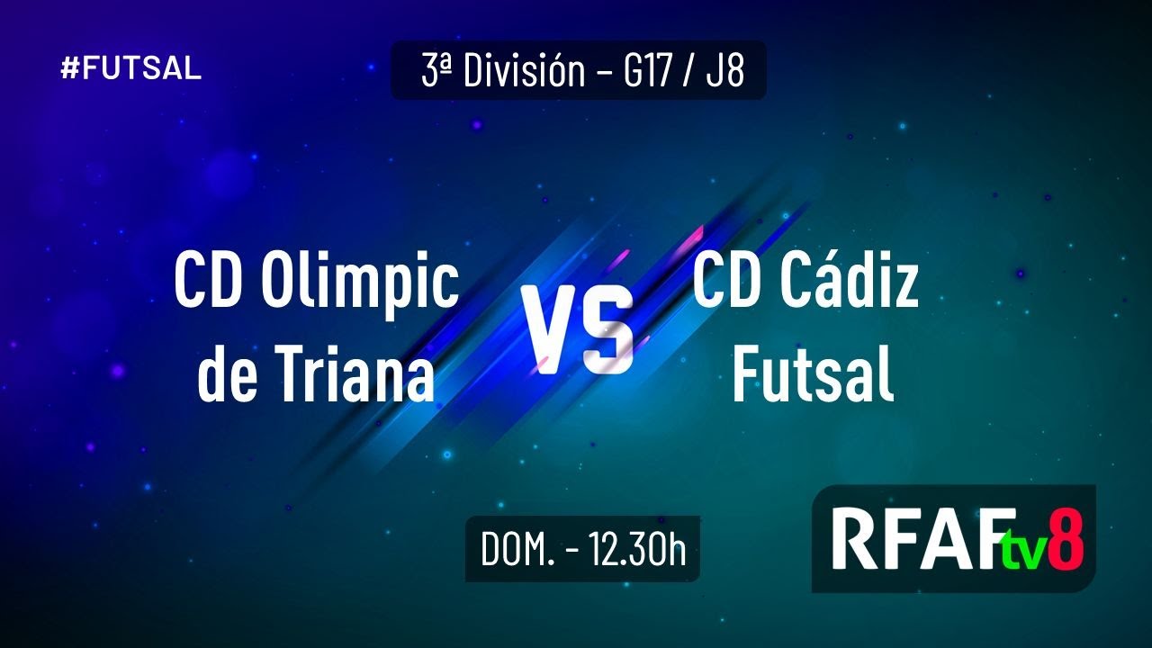 🔴 En directo: CD Olimpic de Triana vs CD Cádiz Futsal