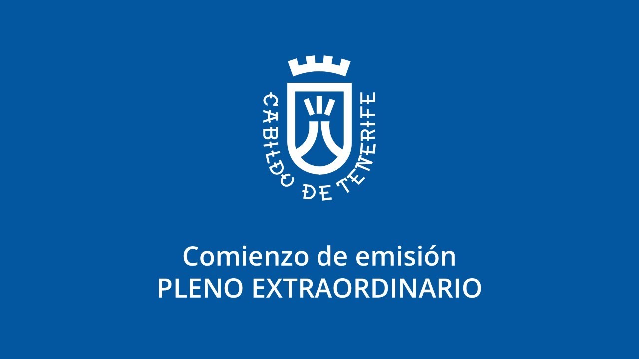 Pleno extraordinario del Cabildo de Tenerife, 19 de diciembre de 2025