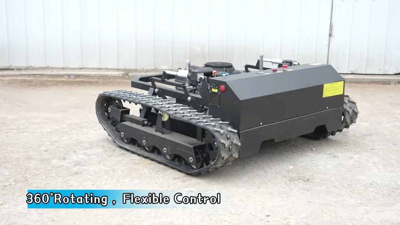 China's new remote-controlled lawn mower is looking for distributors!#lawnmower