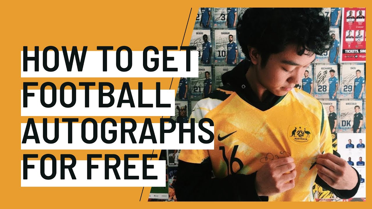 How To Get FREE Football Autographs In 2021!