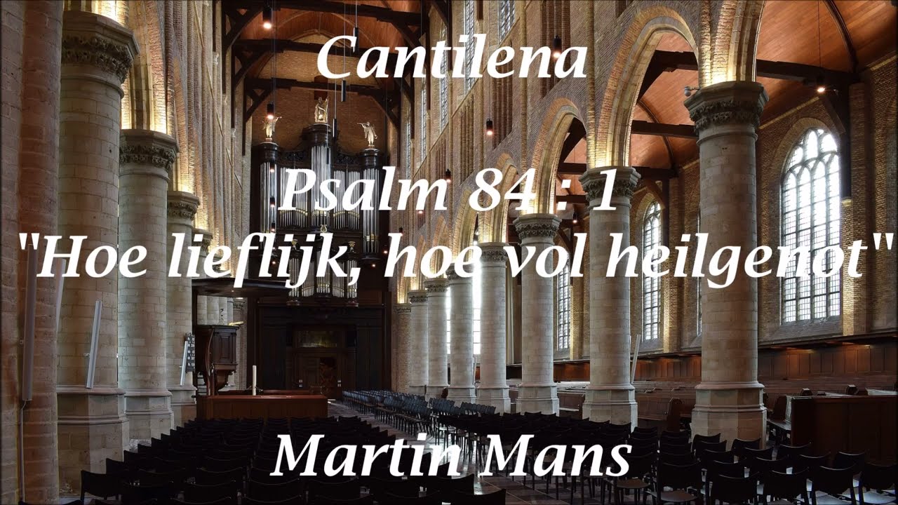 Martin Mans | Psalm 84 | Hanno Bosch orgel Nieuwe Kerk Delft