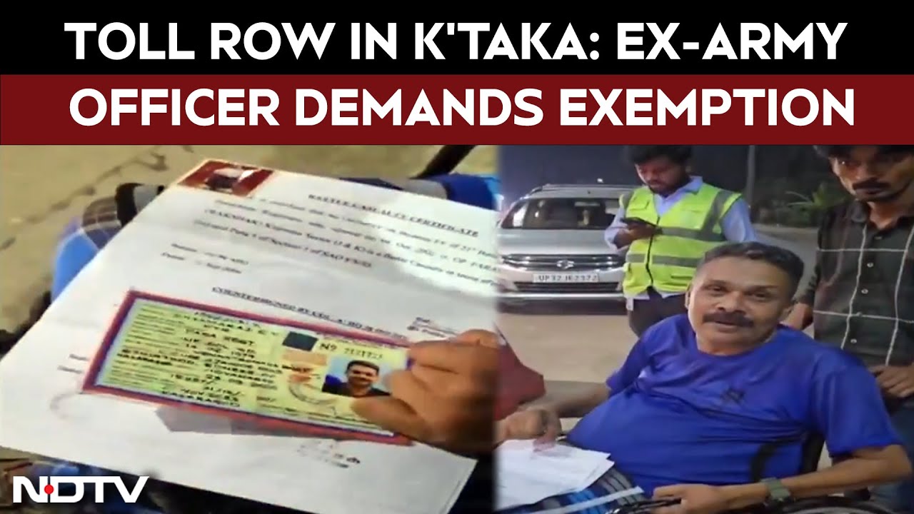 Karnataka News | Toll Row In Karnataka: Ex-Army Officer Demands Exemption