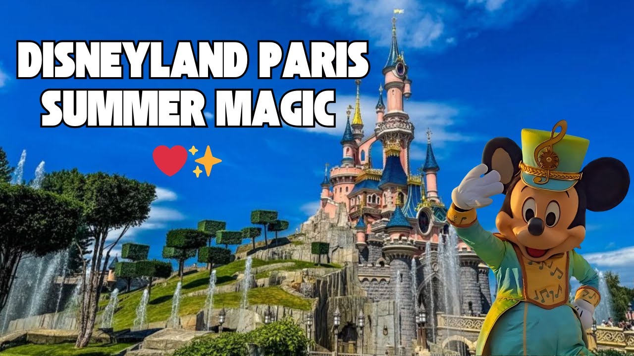 💘 The Most Magical Disney Summer Day Ever at Disneyland Paris 2025 | Rides, Meets & Music Festival