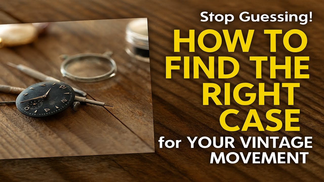 The #1 Mistake in Case Fitting A Loose Vintage Movement