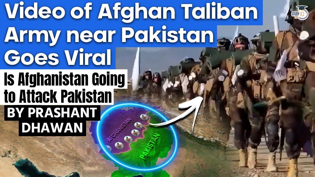 Video of Afghan Taliban Army near Pakistan Goes Viral | Is Afghanistan Going to Attack Pakistan