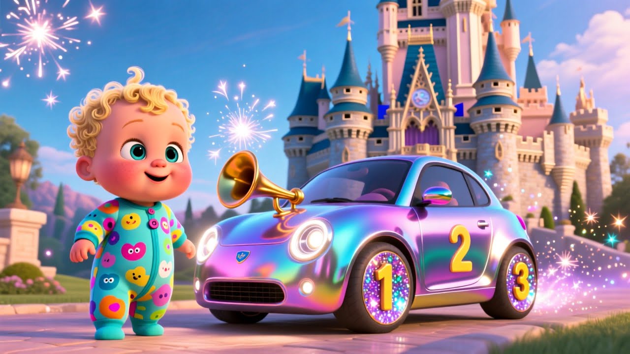 Magic Car 123 Baby Fun 🚗✨ | Learn Numbers for Kids | Counting Song for Toddlers