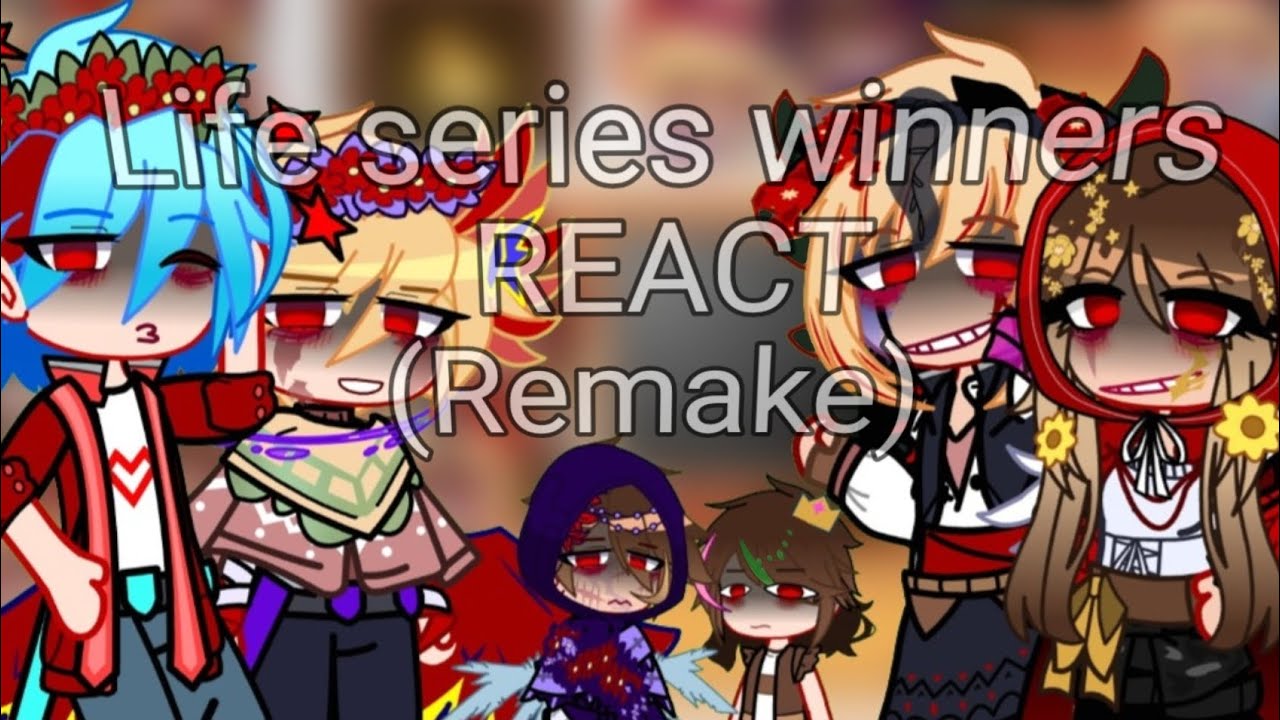 LIFE SERIES WINNERS REACT TO EACHOTHER // Remake // Seasons 1-4 // Implied ships // read desc //