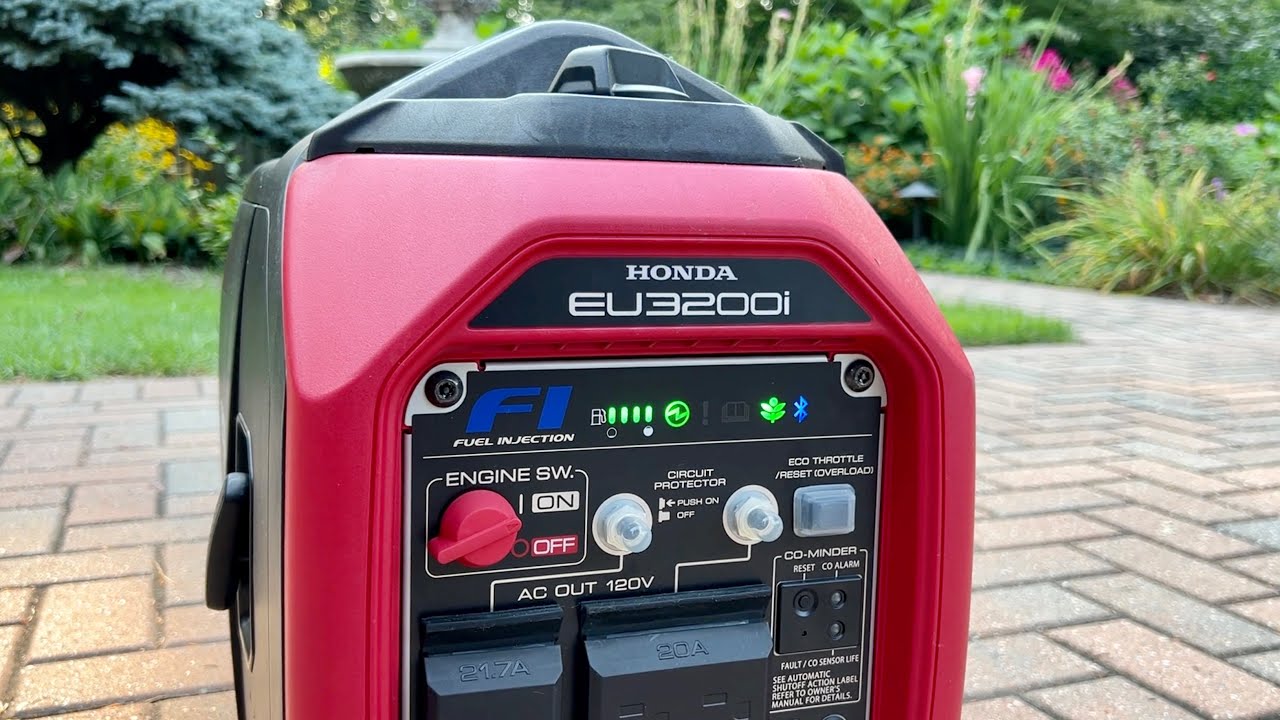Генератор Honda EU3200i &mdash; обзор от первого лица