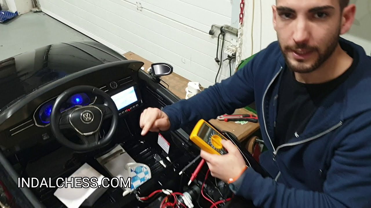 Resolución de averías frecuentes coches a batería 12V para niños