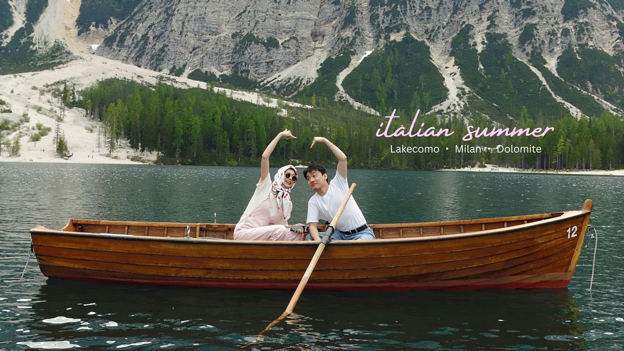 Italian summer⎢เที่ยวอิตาลี่ 3 เมือง  Lake como/milan /Dolomite 10 วัน ถ่ายรูปฉ่ำเพราะวิวสวยจึ้ง🌷☀️