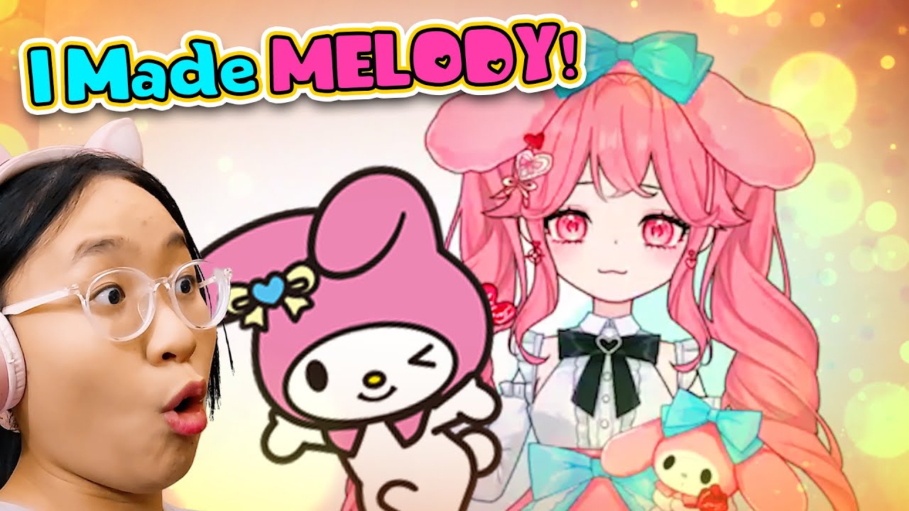 I made Melody in Dress Up! Shining Anime Star