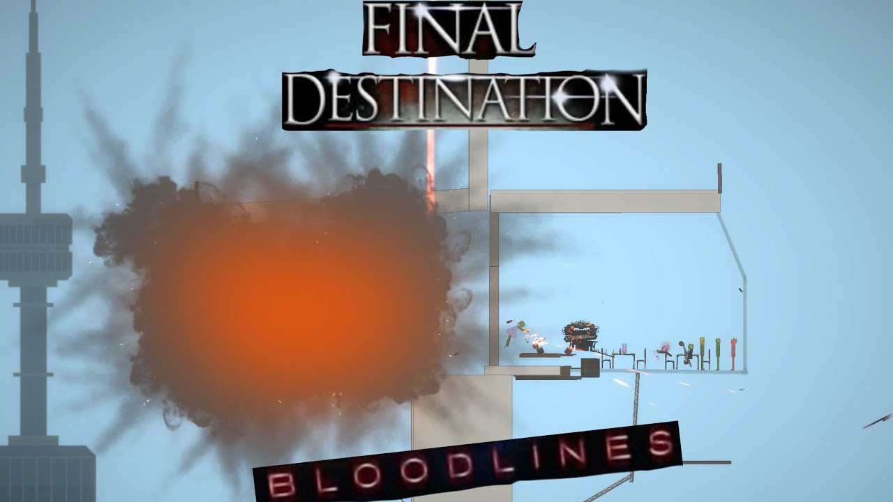 Final destination bloodlines SKYVIEW vision  in melon playground