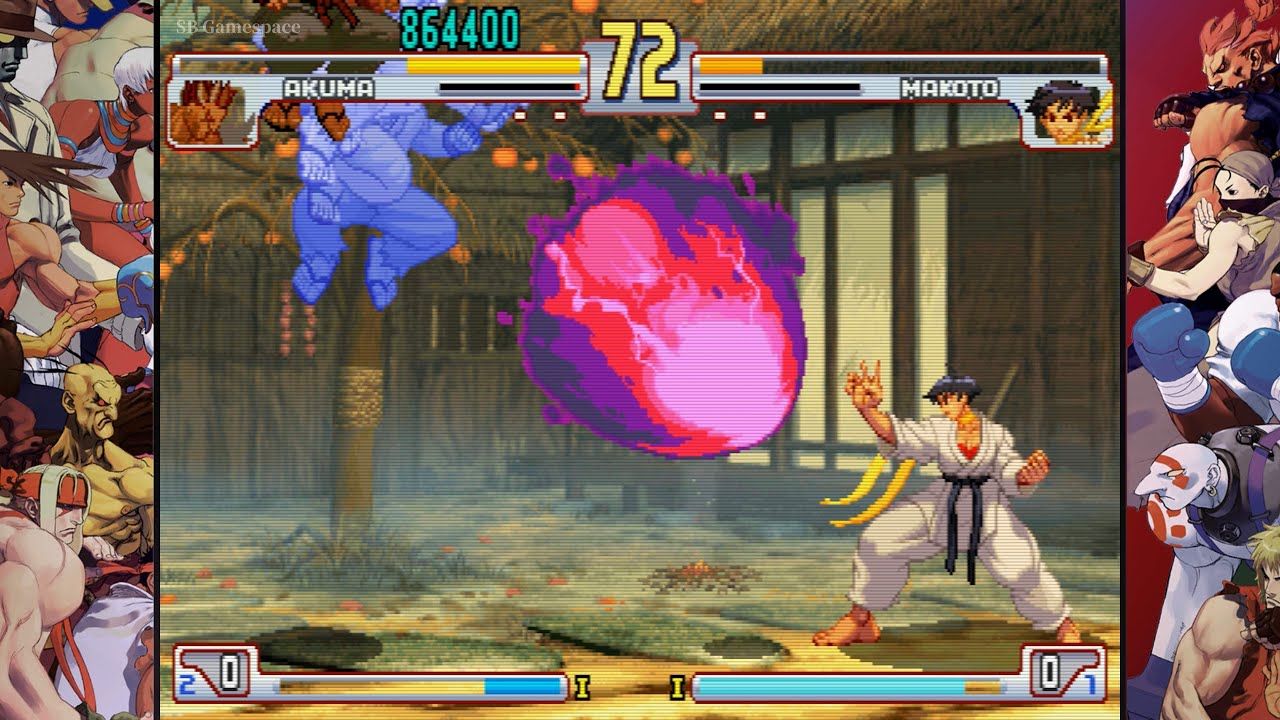 Akuma vs Makoto - Street Fighter III: 3rd Strike
