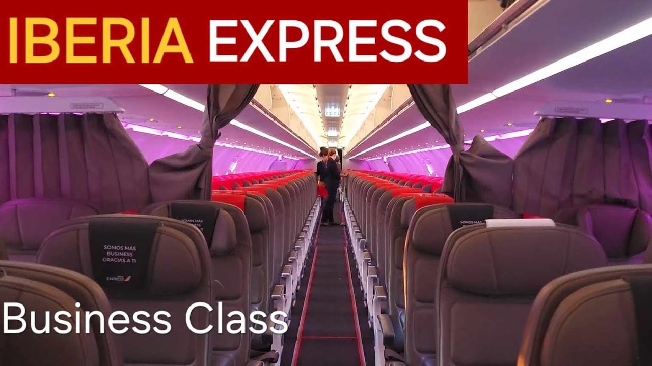 Iberia Express A321neo Business Class Trip Report | Sevilla (SVQ) - Madrid (MAD) |4K|