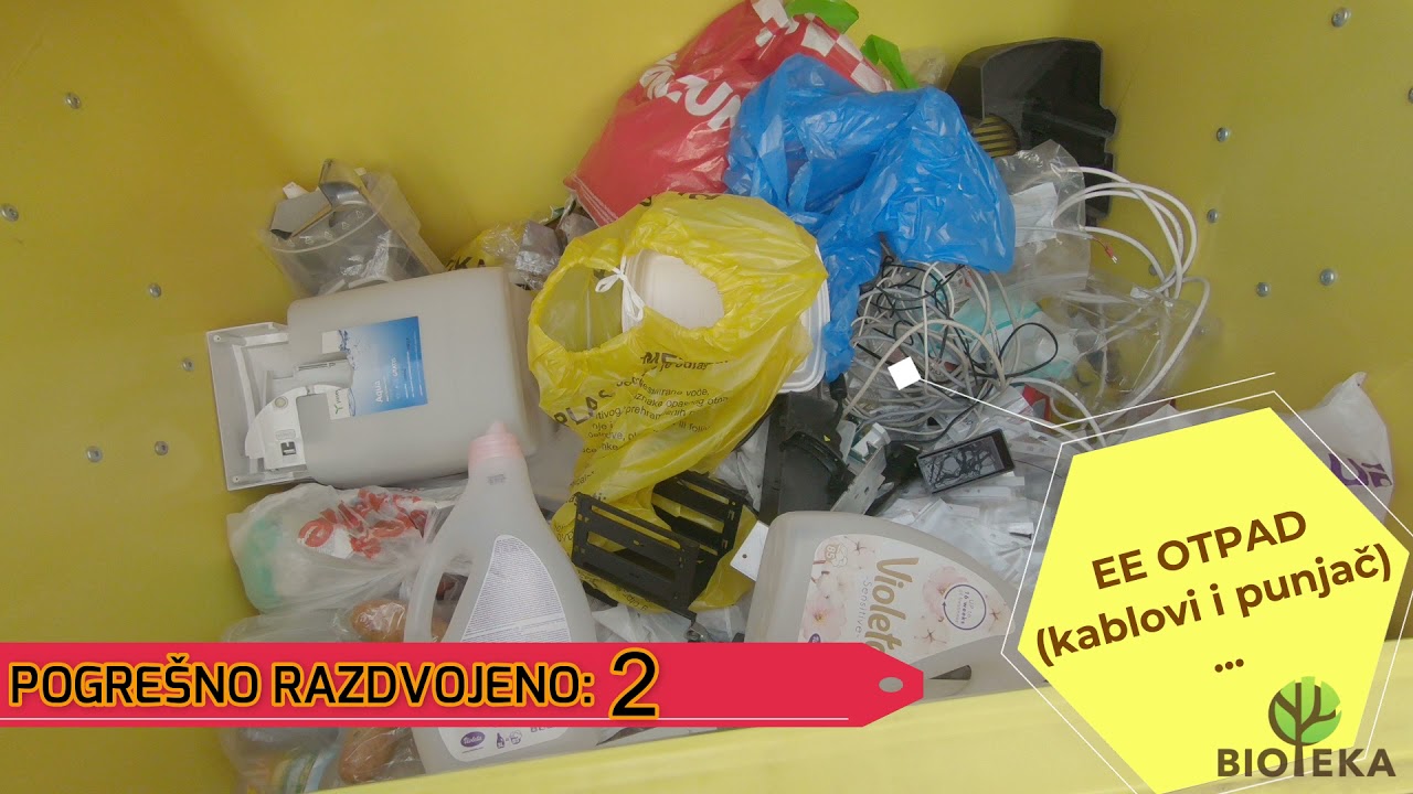 Znate li pravilno razvrstati otpad? Cilj 11: Održivi gradovi i zajednice
