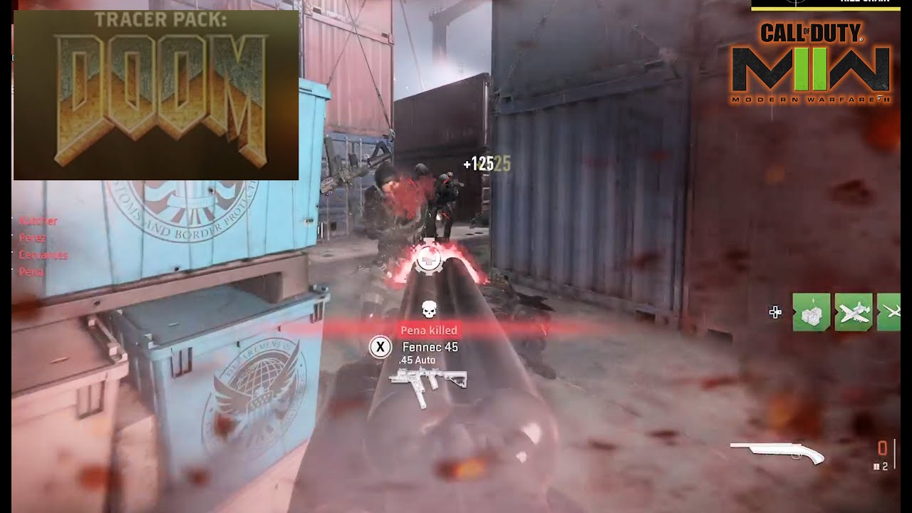 Super Shotgun + Chainsaw Melee - Tracer Pack: Doom Bundle - COD: MWII Season 6