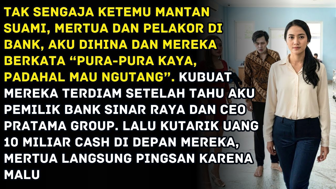 Dihina Mantan Suami dan Selingkuhannya di Bank, Mereka Tak Tahu Aku Pemilik Tempat Itu Sekarang!