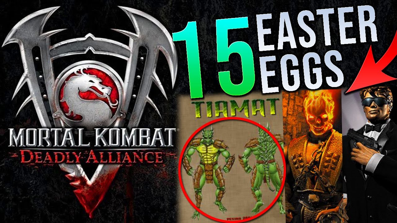 15 Curiosidades, Easter Eggs de Mortal Kombat Deadly Alliance (Personajes Cancelados, La Krypta)