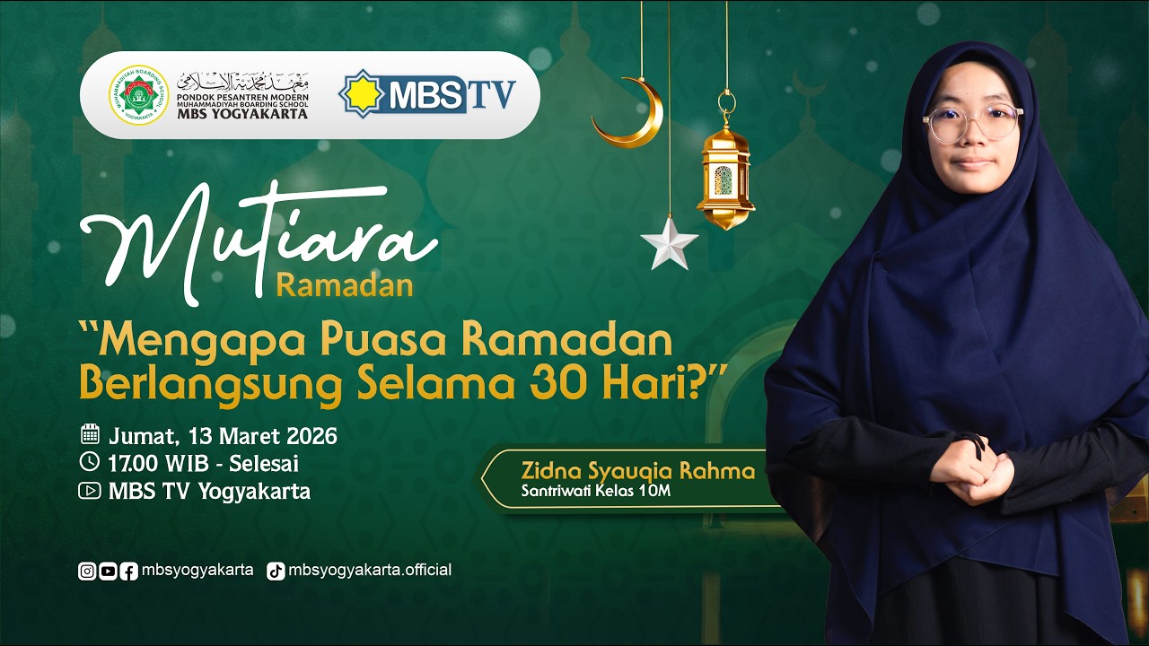 Zidna Syauqia Rahma | Kelas 10M | Mutiara Ramadan | Mengapa Puasa Ramadan Berlangsung Selama 30 Hari