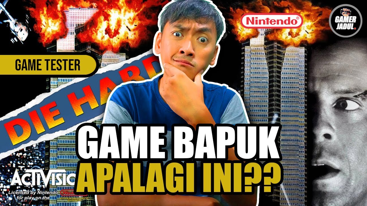 DIE HARD NINTENDO (1990) | Retro Game NES INDONESIA