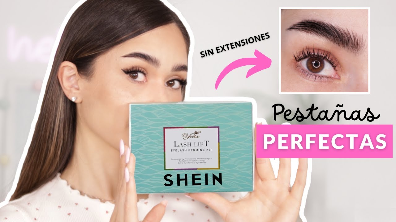🔥 SHEIN lash lift ✨ Laminado de pestañas en casa paso a paso