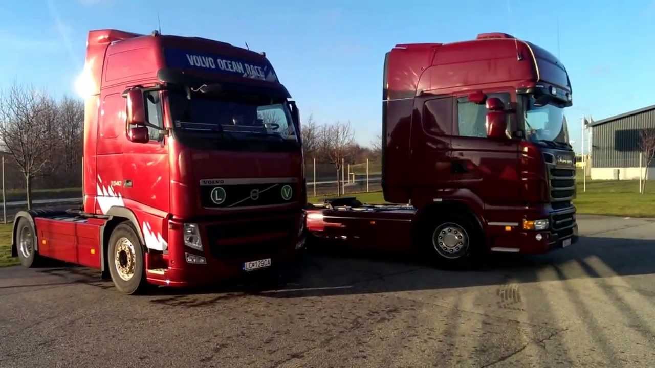 Volvo FH 540 vs. Scania R 500 V8