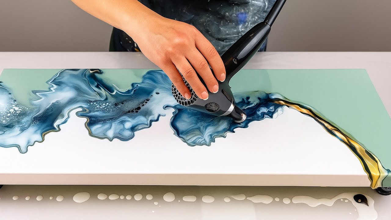 # 818 &mdash; Это дымчатый, это шалфейный, это цветовое разделение, это ИДЕАЛЬНО! &mdash; Акриловая живопись ...