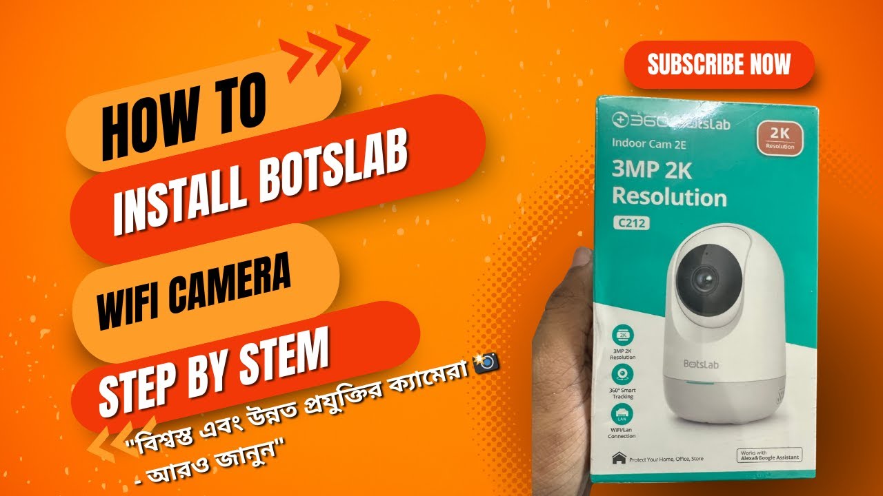 Effortless Botslab WiFi Camera Setup - Step by Step Guide | Secure Your Home Today!