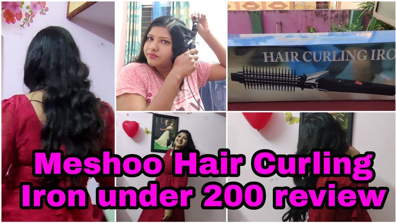 Under ₹ 200 Hair Curler from meesho Review And Demo / Tested ₹ 200/-Hair Curler | Worth It Or Not?