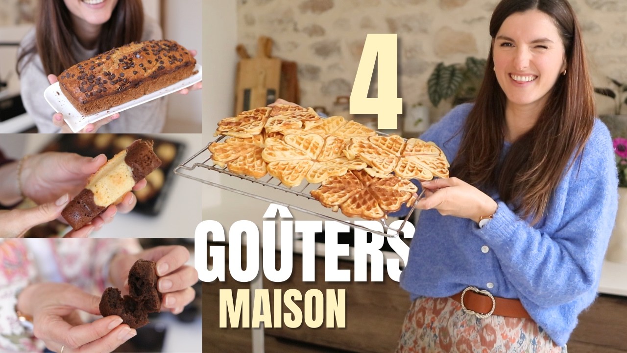 Le goûter fait maison mais sans y passer 3h