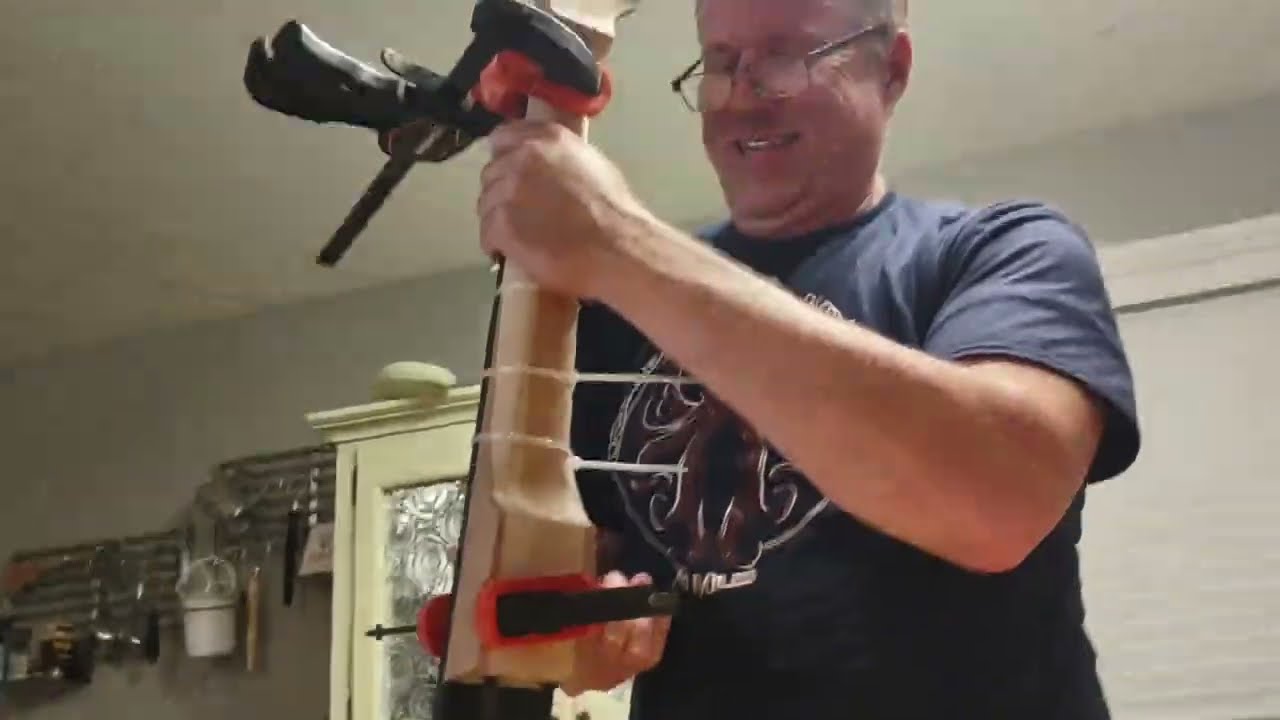 Building an Electric Upright Bass (EUB) - Part 1 - The Neck