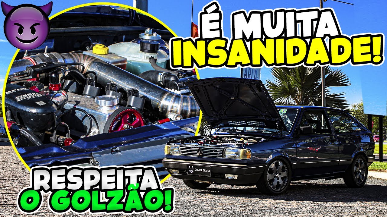 GOL TURBO DE 700CV PISANDO FUNDO A + DE 220 KM/H 🔥😈