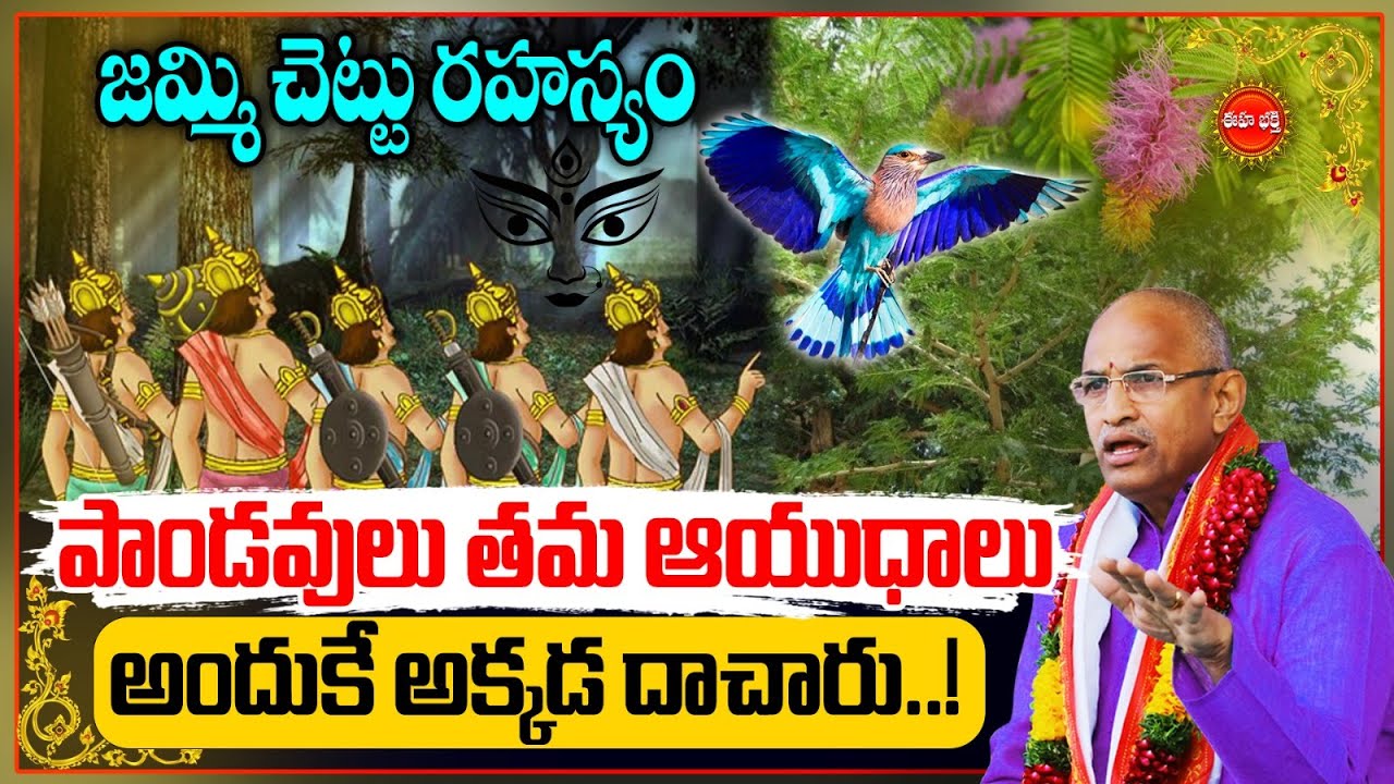 జమ్మి చెట్టు రహస్యం | Jammi Chettu | Pandavulu | Chaganti Koteswara Rao Speech Latest | Eha Bhakthi