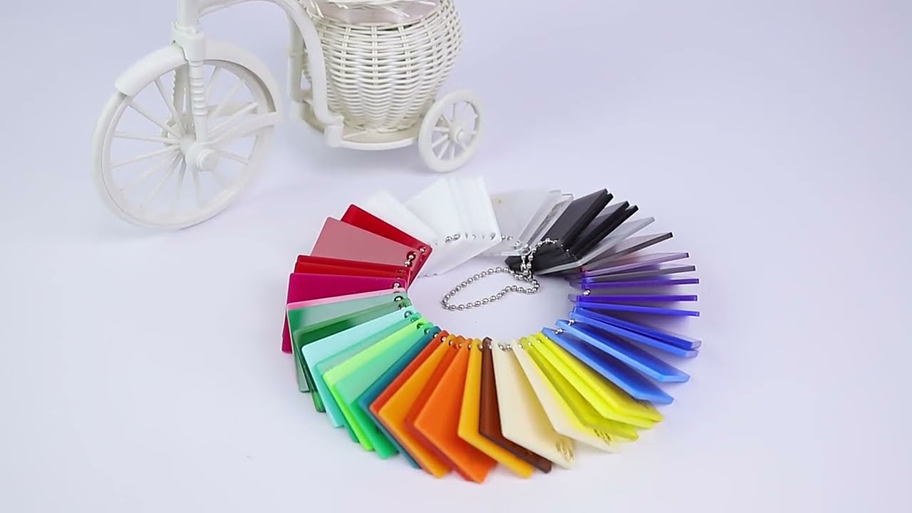 JINBAO Has More Than 100 Color Acrylic Sheets for You