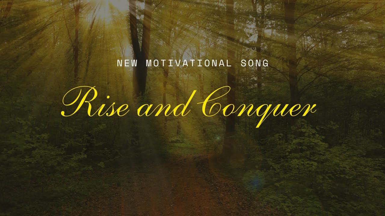 Rise and Conquer  (Lyrics) |Epic English Motivational Anthem 2025 (Lyrics Video) #christianmusic