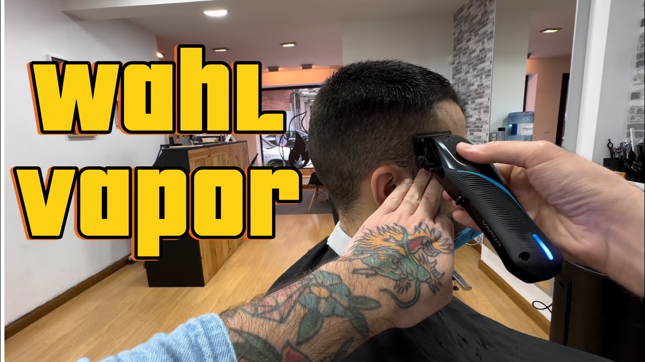 Fade con clipper WAHL Vapor