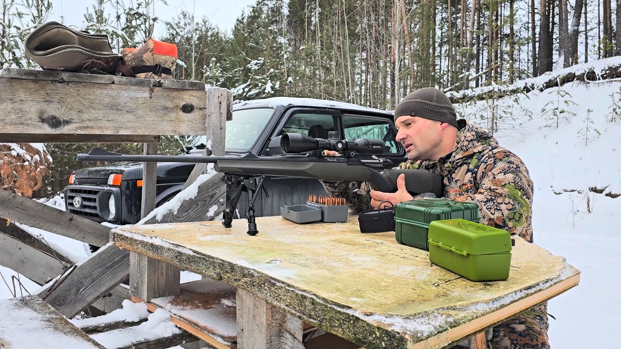 К ОХОТЕ НА ЛОСЯ ГОТОВЛЮ КОМПЛЕКТ. КАРАБИН Sabatti SAPHIRE 308 к прицелу ARTELV CRS 2-12х50 SFP.