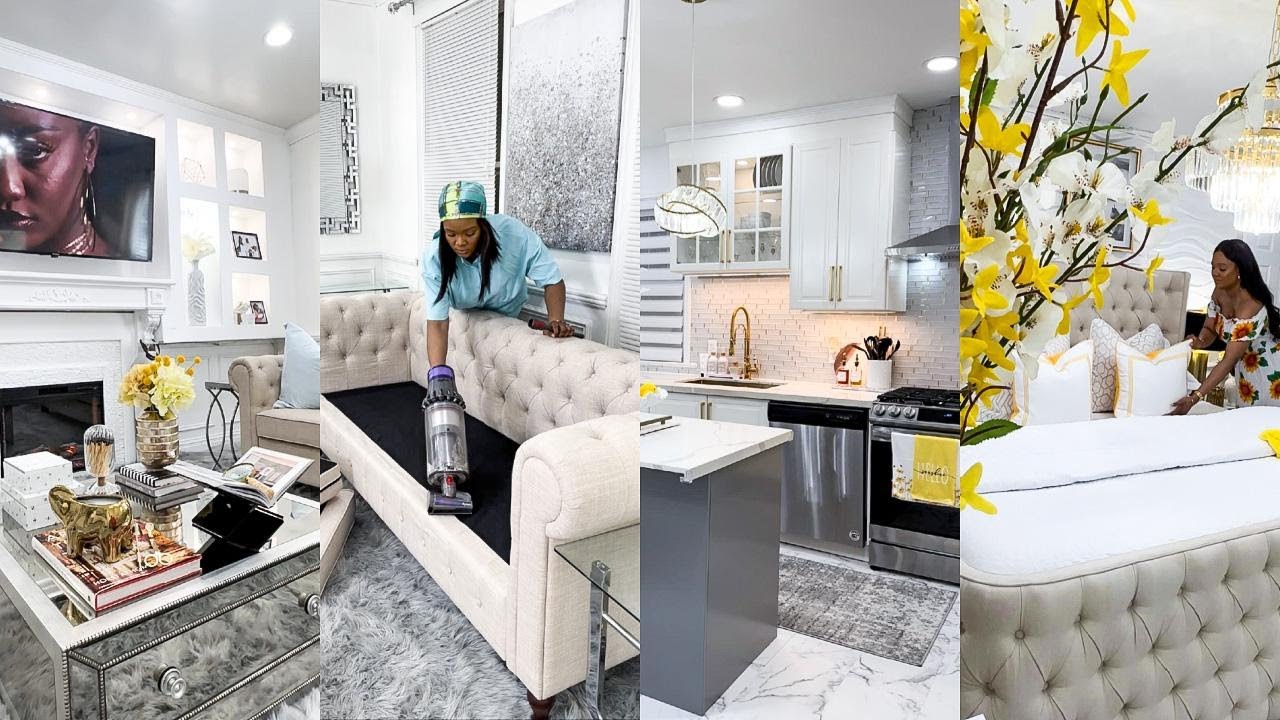 24HR MARATHON - SPRING CLEAN & DECORATE WITH ME 2023 : EXTREME DEEP CLEANING MOTIVATION | OMABELLETV